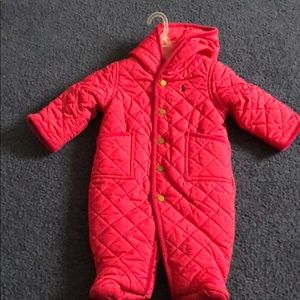 Ralph Lauren Baby one piece coat!!! New